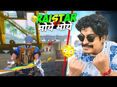 Raistar Ka Moye Moye Ho Gaya Cs Ranked Me IN FREE FIRE #raistar #freefire #csrank#gyangaming 