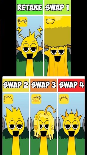 EVERY Characters From Sprunki RETAKE Phase 1 Swap