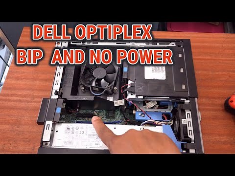 How To Fix Dell OptiPlex Short Bip And No Power Issue !
