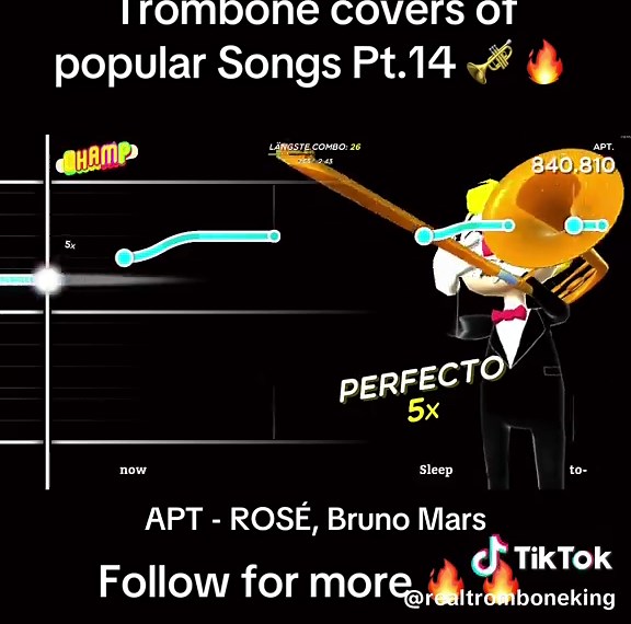 브루노 마스와 ROSÉ의 트롬본 커버