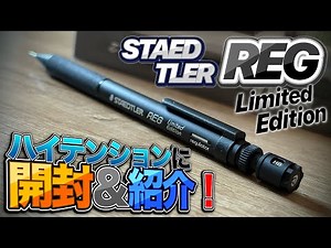 【カオス】ステッドラー REG マットブラック、爆誕