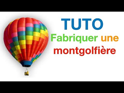 TUTORIAL - Make a hot air balloon