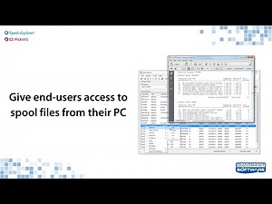 Give end-users access to IBM i spool files from their PC