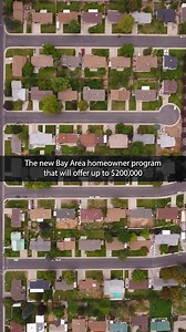 A new program for first-time homebuyers in the Bay Area is offering residents as much as $200,000 in down payment assistance, making the lofty goal of homeownership a little more attainable. | KTVU Fox 2