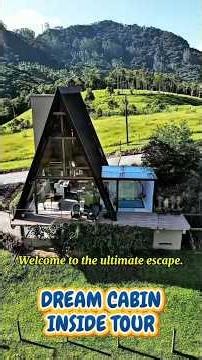 Inside the Ultimate A-Frame Cabin Getaway 🌲✨