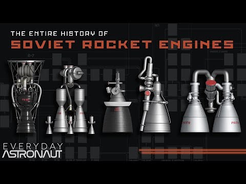 The Entire Soviet Rocket Engine Family Tree