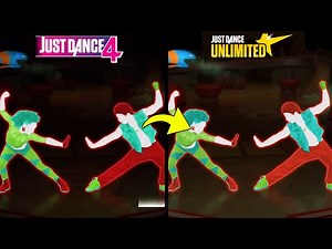 JUST DANCE COMPARISON - TRIBAL DANCE | JD4 vs JDU