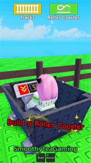 Roblox Build a Roller Coaster Map Guide SmoothyteaGaming Short 1