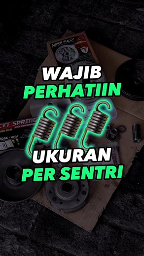 Perbandingan Per Sentry: Keras vs Lembek pada Motor