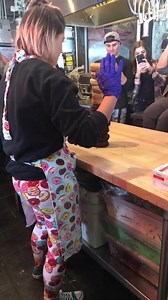 Breaking news in Kenosha: 'Donut Queen' breaks record for most doughnuts stacked in one minute
