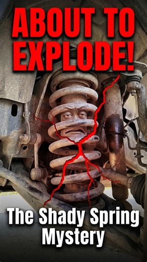 Coil Spring Warning! Stop Damaging Your Suspension 😱#coilspring #suspension #carcare #carmaintenance