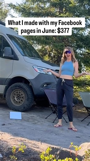 Kristin Hanes | Van Life & Sailboat Life on Instagram: "Just comment “Facebook” and I’ll send you my free strategy guide on how to get started with your own Facebook pages. My three pages have grown 2,000% since I started going all in last June. I still can’t believe they used to make hundreds, and now make thousands. And this is just what Facebook is paying me, not what I’m making from my blogs ad revenue or selling digital products. Facebook is huge right now. Anyone can do this. I can’t wait