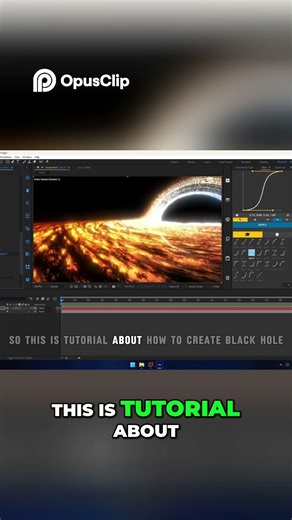 After Effects Black Hole Tutorial Easy VFX!