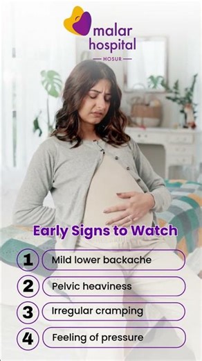 Early Labour Signs Explained | Pregnancy Care Tips from Malar Hospital