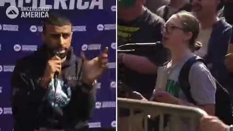 مقطع رائع ، ترند الان في امريكا لصانع المحتوى الامريكي الشهير مايرون جاينز : تسأله فتاة اسرائيلية : هل تؤمن بوجود الهولوكوست ؟ مايرون : هل تؤمنين بوجود ابادة جماعية في غزة ؟ الاسرائيلية : لا يوجد دليل على ذلك مايرون برد مفحم : حسنًا ! كيف تطلبون من العالم أن يصدق وقوع (الهولوكوست) الذي قُتل فيه 6 ملايين يهودي، رغم أنه حدث في زمن قديم لم تكن فيه تقنيات تصوير وتوثيق متطورة، بينما أنتم اليوم تنكرون ما يحدث في غزة من إبادة، رغم أن العالم يراها بالصوت والصورة وبشكل مباشر ؟🔥👏