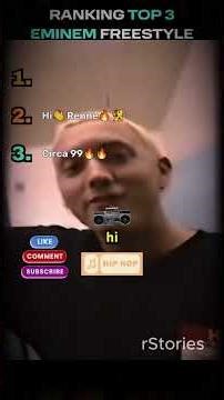 The 3 Greatest Eminem Freestyles Ever Recorded #trending #hiphop #trendingnow