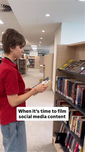 When the social media team show up unexpectedly 😂 | Sunshine Coast Libraries