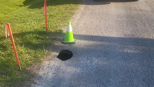 Lane closed in Fairfield Glade after culvert collapses