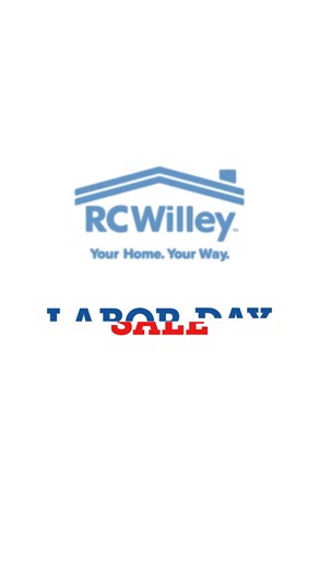 Transform your space and save storewide with Labor Day savings! 🏠 | RC Willey