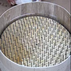 2.4M views · 10K reactions | DIY Wire Nails In Epoxy Stool | DIY & Crafts | Facebook