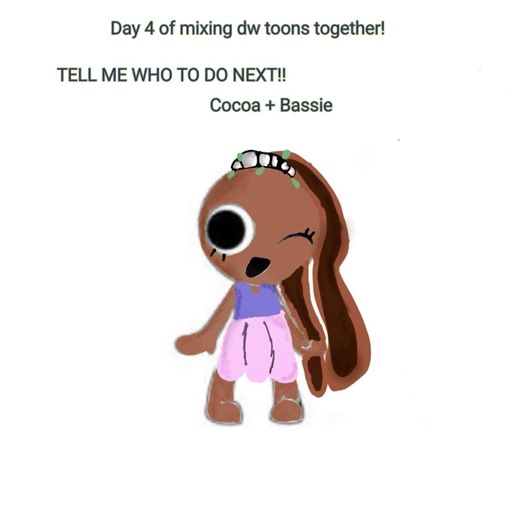 day 4! toodles, tisha, coal, bassie, and cocoa have been taken!