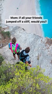 BASE-Jumping at shipwreck beach in Zakynthos, Greece 🏷 Follow @captainmanicorn for more inspiring adventures around the world & get access to exclusive content “too raw for social media” on their Patreon ****** #basejumping #basejump #basejumper #basejumpers #outdoorsports #actionsport #parachute #adventuresports #adrenalineaddicts #adrenalinemoment #extremesport #senditsunday #adventuresports #adventuretravel #adventurecouple #vanlife #paragliding #skydiving #worldtravel #captainmanicorn #ever