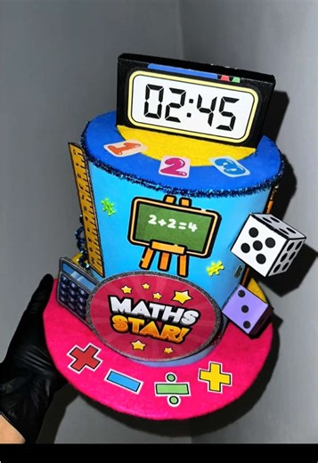 Math Hat & Tie Project 🎩👔 #tsmcreativeservices #creativeprojects | math