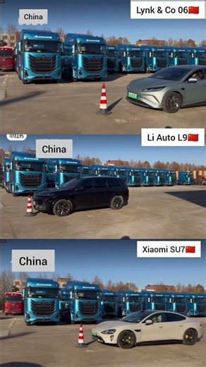 Can They Stop? SU7 vs L9 vs 06EV China EV AEB Comparison 2026