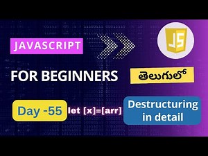 Destructuring in JavaScript|Object destructuring in JavaScript |JavaScript tutorials for beginners