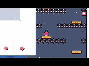 Dadish. World 3 - Monto Mountain. Level 26. Walkthrough with Stars.