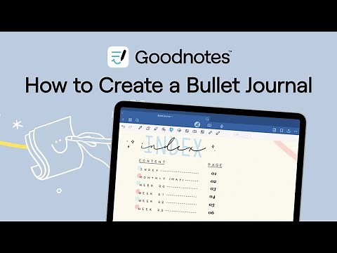 How to Create a Bullet Journal