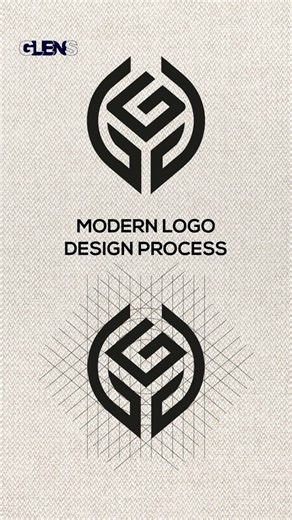 Modern Logo Design Process in Illustrator | Step-by-Step Logo Tutorial for Beginners #graphiclens