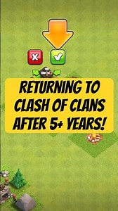 Back to #clashofclans in 2025! ⚡ Relearning the Game #coc #gamingshorts
