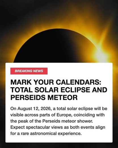 Mark Your Calendars Total Solar Eclipse And Perseids Meteor #eclipse