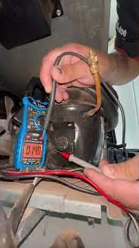 Refrigerator/Fridge/Freezer Compressor Motor Test