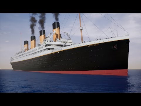 Titanic's Sister RMS Britannic As Originally Designed