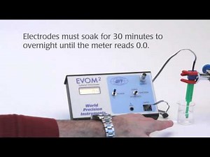 Equilibrating the STX2 Electrodes