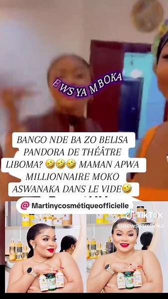 Divertissement et rires avec Maman Apwa Millionnaire