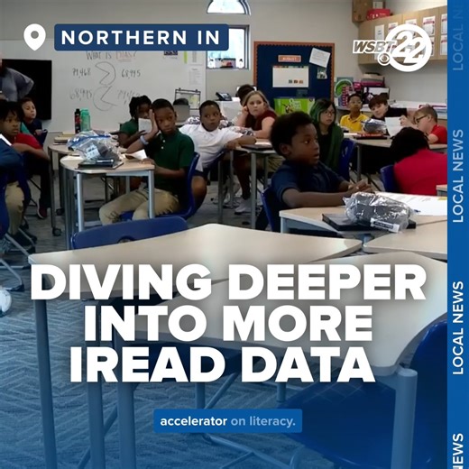 #ICYMI: Major improvements in early literacy in Indiana in 2025 are helping fuel the excitement about what is possible in 2026. Operation Education revisited IREAD-3 results and zoomed into more schools. Read Full Story: https://bit.ly/3I3p0Wb | WSBT-TV