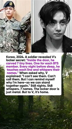 What V Carved Into His Military Locker Door Will Break You Forever