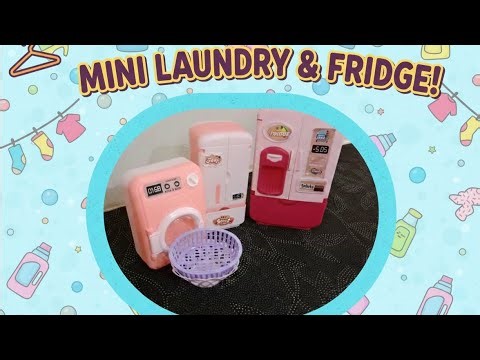 8 minutes satisfying ASMR Mini laundry |ASMR Mini Laundry Day | Satisfying Tiny Unboxing wow 🤯