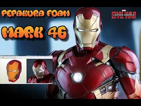 IRON MAN MARK 46 PEPAKURA FOAM