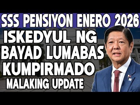 Mga SSS Pensioner Enero 2026: Iskedyul ng Pagpapalabas ng Pensiyon + BIG NEWS Update