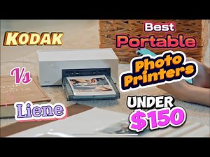 Best Portable Photo Printer Under $150🔥 Kodak Dock Plus vs Liene Photo Printer | Comparison