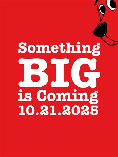 We're hearing something that sounds an awful lot like a giant red dog, coming this way... 👀