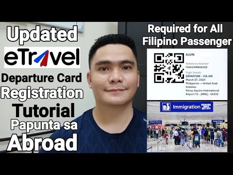 BAGONG ETRAVEL DEPARTURE CARD EASY TUTORIAL NEW UPDATE| REQUIRED FOR ALL FILIPINO PASSENGER