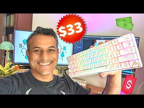 Royal Kludge RK61 - Red Switch Review with Sound Test