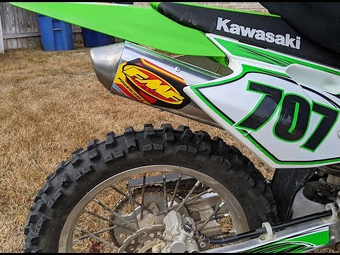 2018 Kawasaki KLX 140 L FMF Powercore 4 exhaust