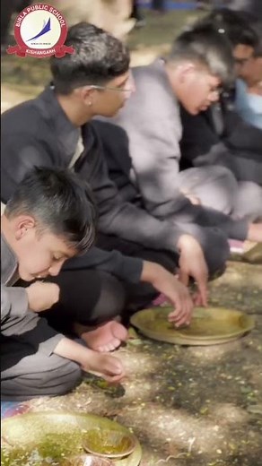 Dal, Baati & Churma in the Jungle 🍽️🌿 | A Unique School Experience #bpsk #india #students #school