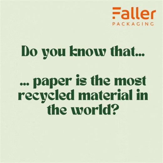 🌍✨ Zum Global Recycling Day feiern wir bei Faller Packaging unser Engagement für die Umwelt und unsere Schritte in Richtung Nachhaltigkeit! 🌱♻️ Die Recyclingquote von Papier und Karton hat in der EU beeindruckende 82,5% erreicht, laut Eurostat. Damit ist Papier das weltweit am meisten recycelte Material! 📦💚 Entdecken Sie mehr über unsere nachhaltigen Initiativen und wie wir gemeinsam einen Unterschied machen können. 👉 Besuchen Sie unsere Nachhaltigkeitsseite: https://loom.ly/268flFk #Global